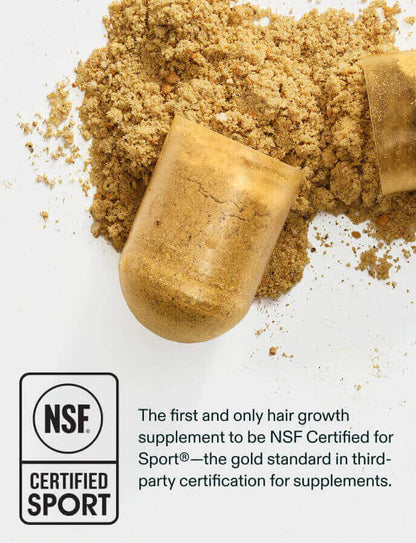 Nutrafol Men's Hair Growth Supplements, Clinically Tested for Visibly Thicker Hair and Scalp Coverage, Dermatologist Recommended - 1 Month Supply